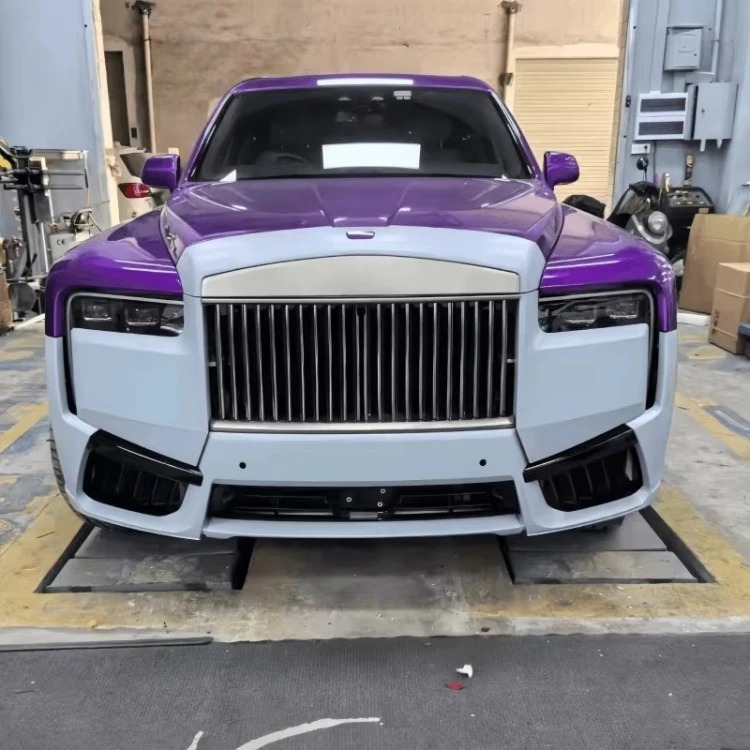 For  Cullinan Bumper Kit 2019 Upgrade 2025 Old to New Version Body Kit Plug and Play LED Headlights